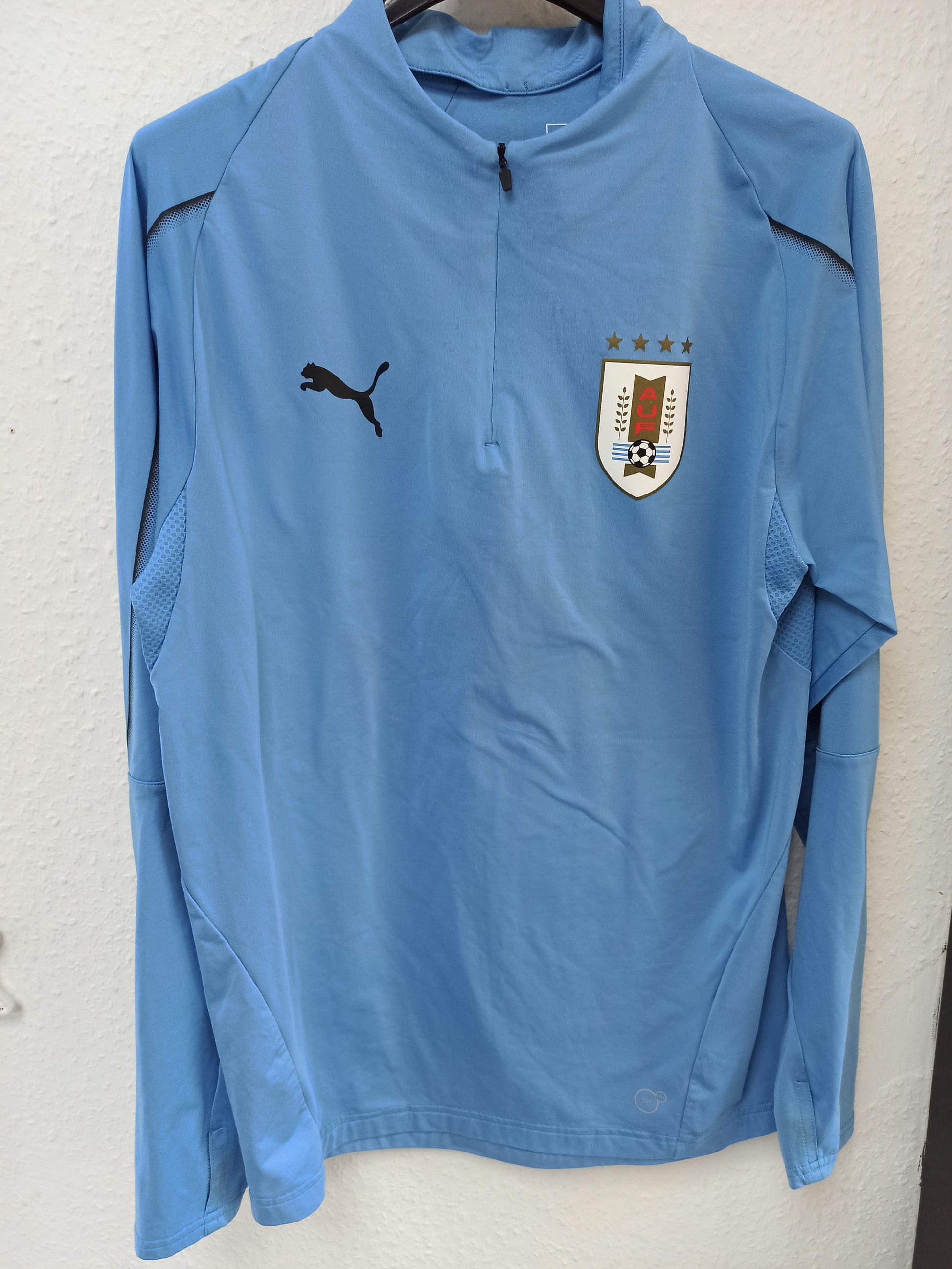 Uruguay National Team Puma Training Top - La Celeste Apparel (S)