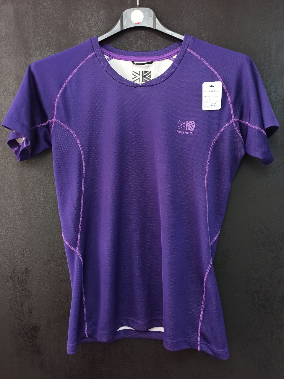 Karrimor Women's Purple Xlite Short Sleeve Running T-Shirt (S - M)