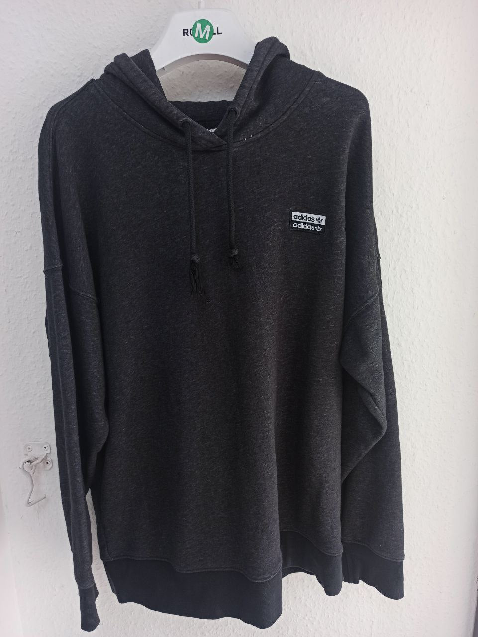 Adidas Originals Men's Hoodie - Dark Grey (M)
