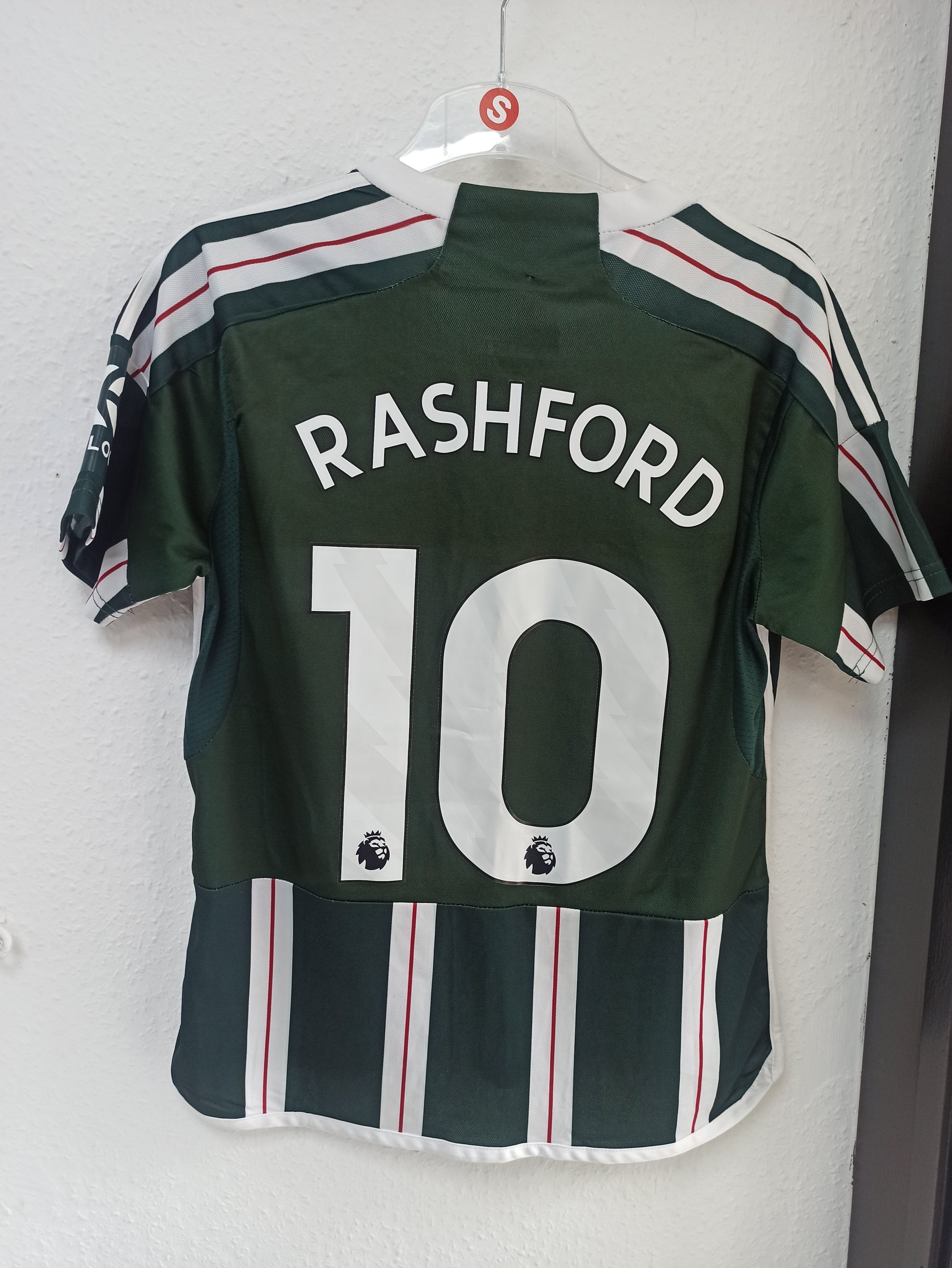 Manchester United 2022-23 Away Jersey with Rashford #10 (XS -S)
