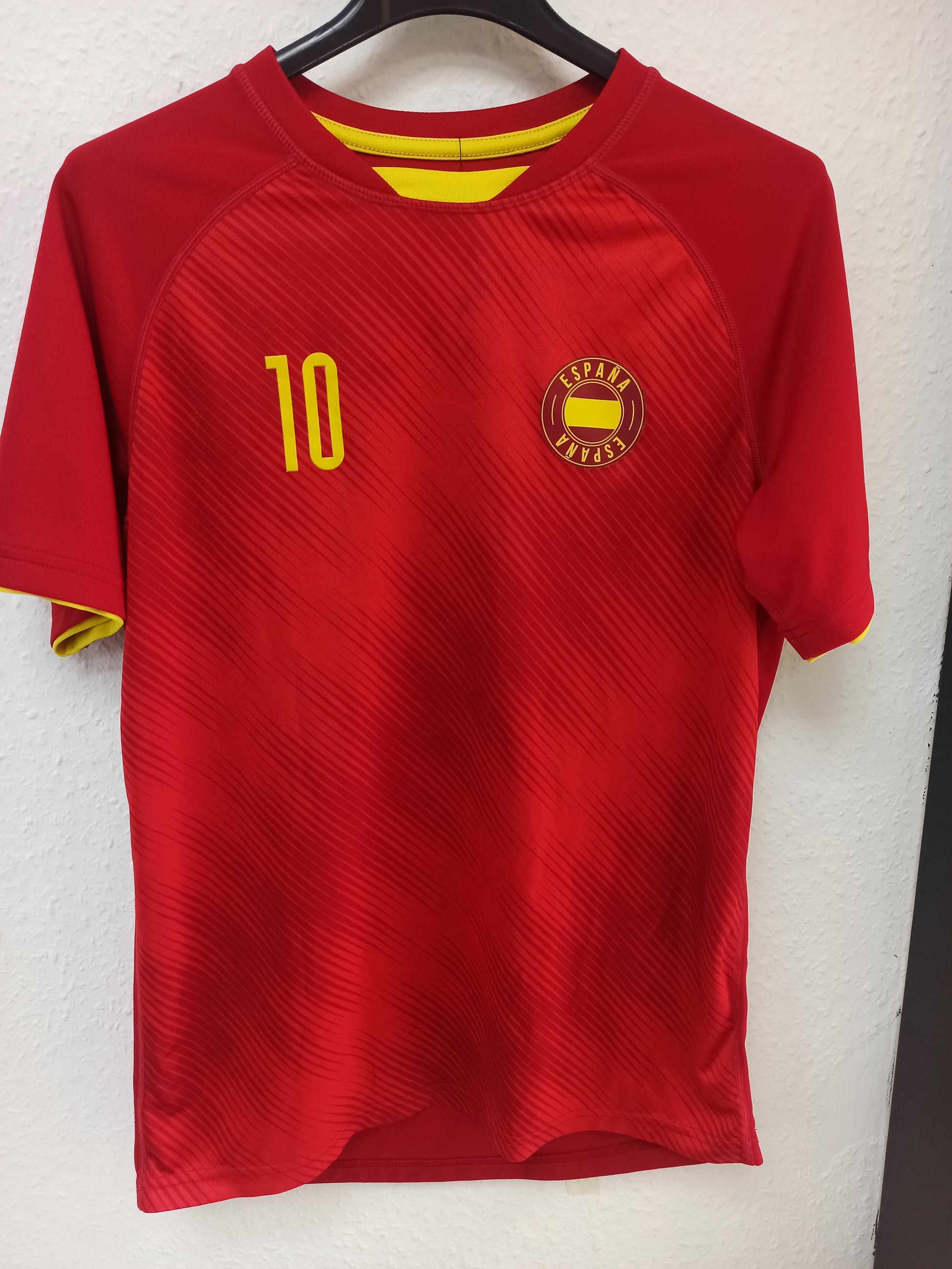 Spain National Team Jersey with #10 (S)