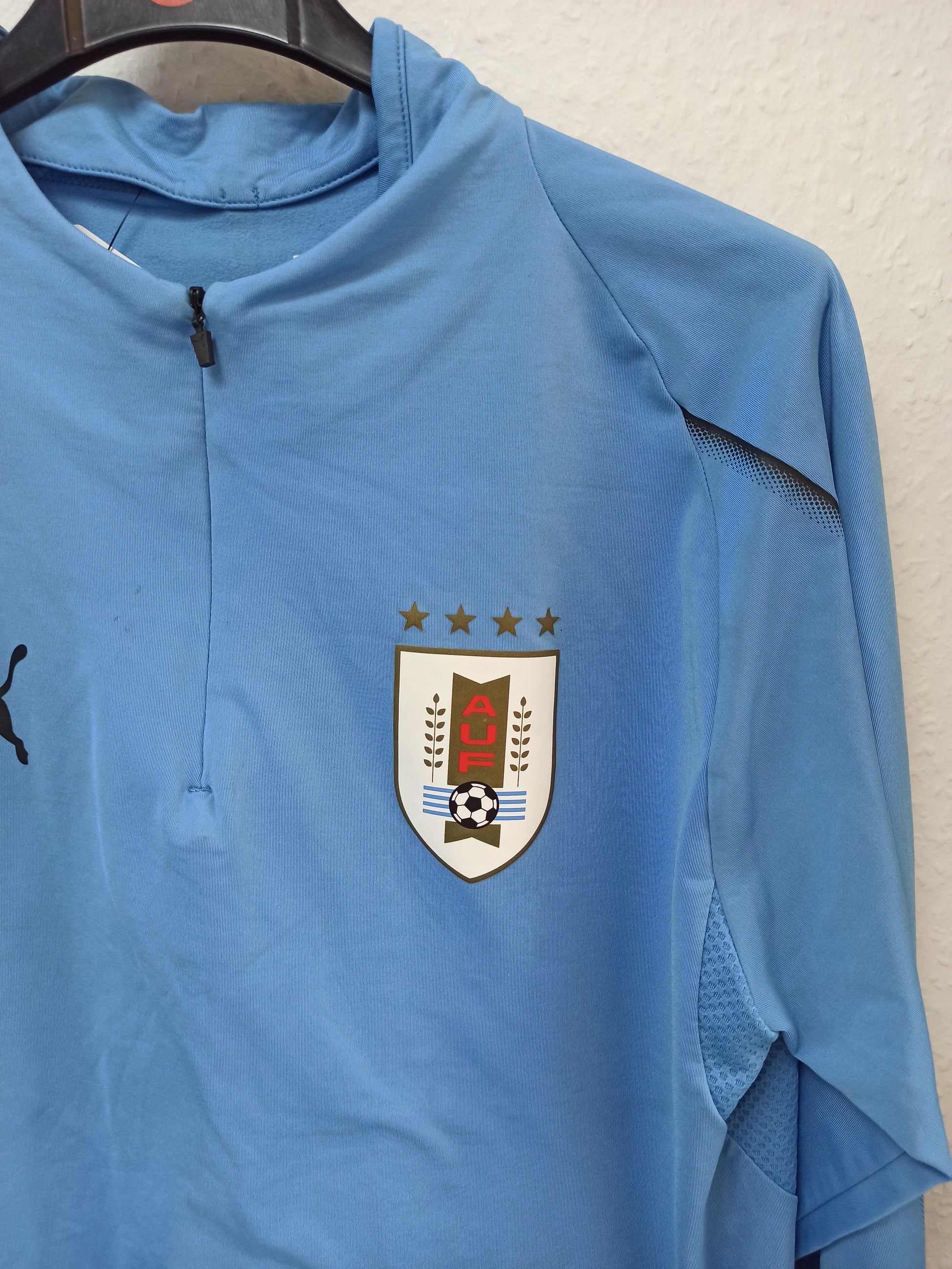 Uruguay National Team Puma Training Top - La Celeste Apparel (S)