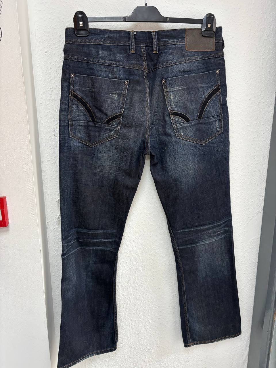 River Island Dark Wash Bootcut Jeans  (34 / 32)