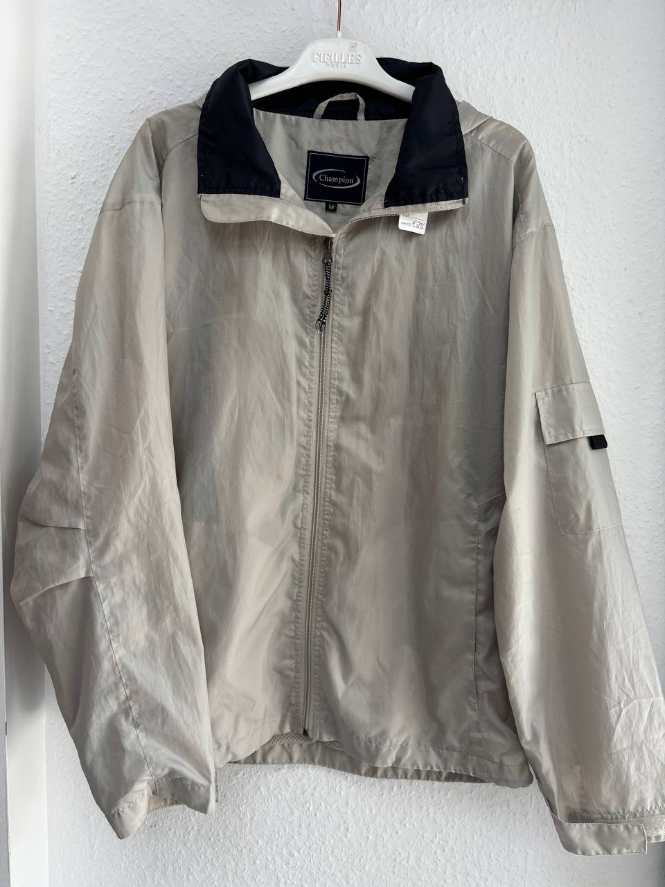 Vintage Champion Lightweight Microfiber Jacket (M)