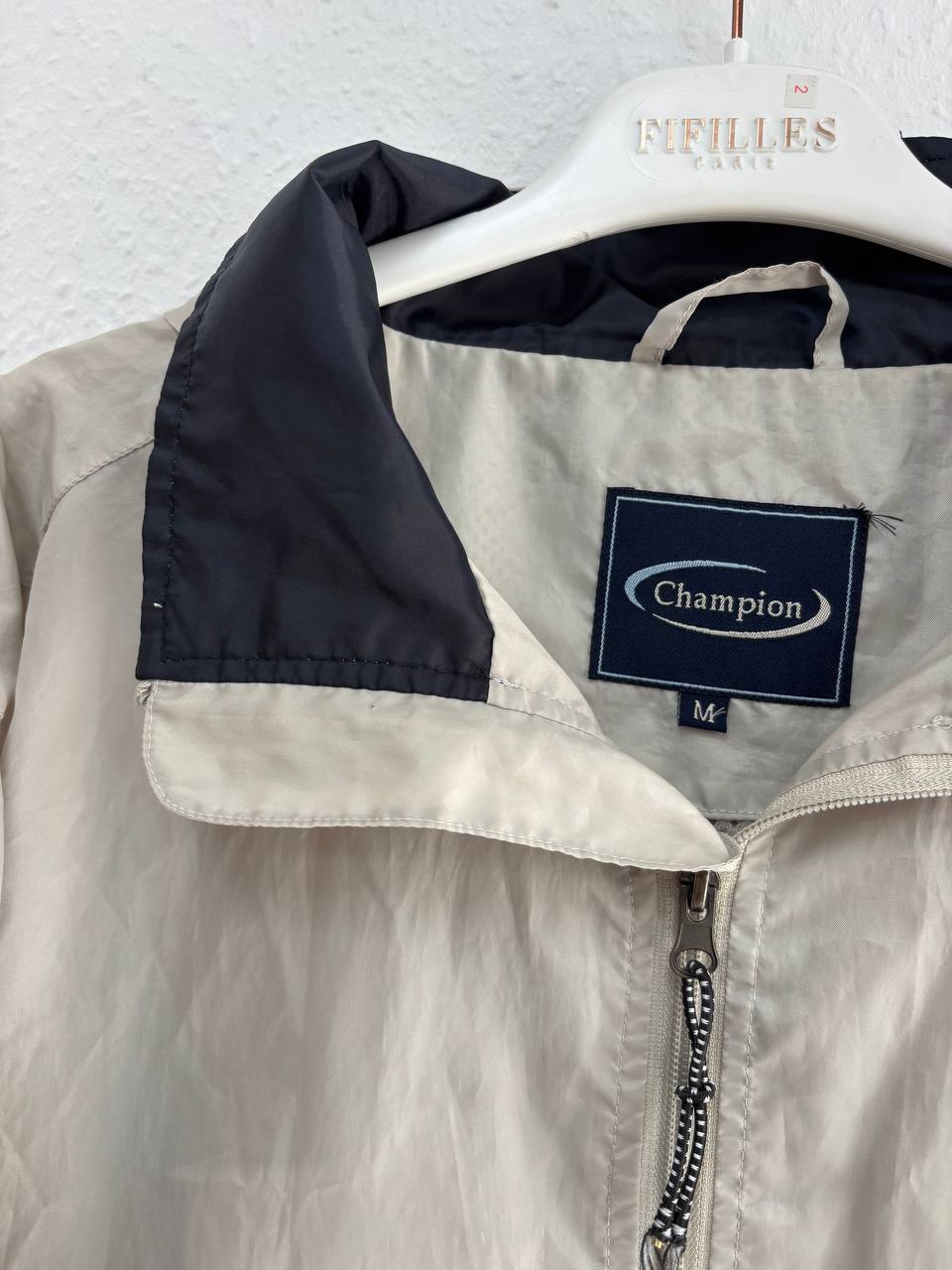 Vintage Champion Lightweight Microfiber Jacket (M)