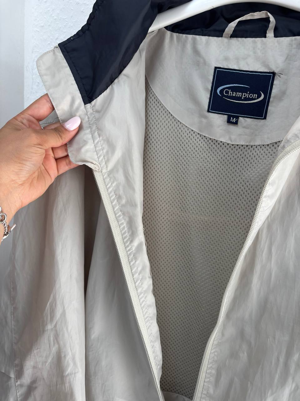 Vintage Champion Lightweight Microfiber Jacket (M)