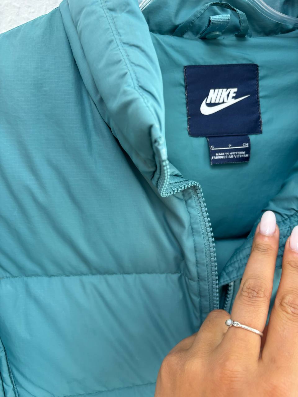 Nike Padded Insulated Puffer Jacket - Teal (S- M)