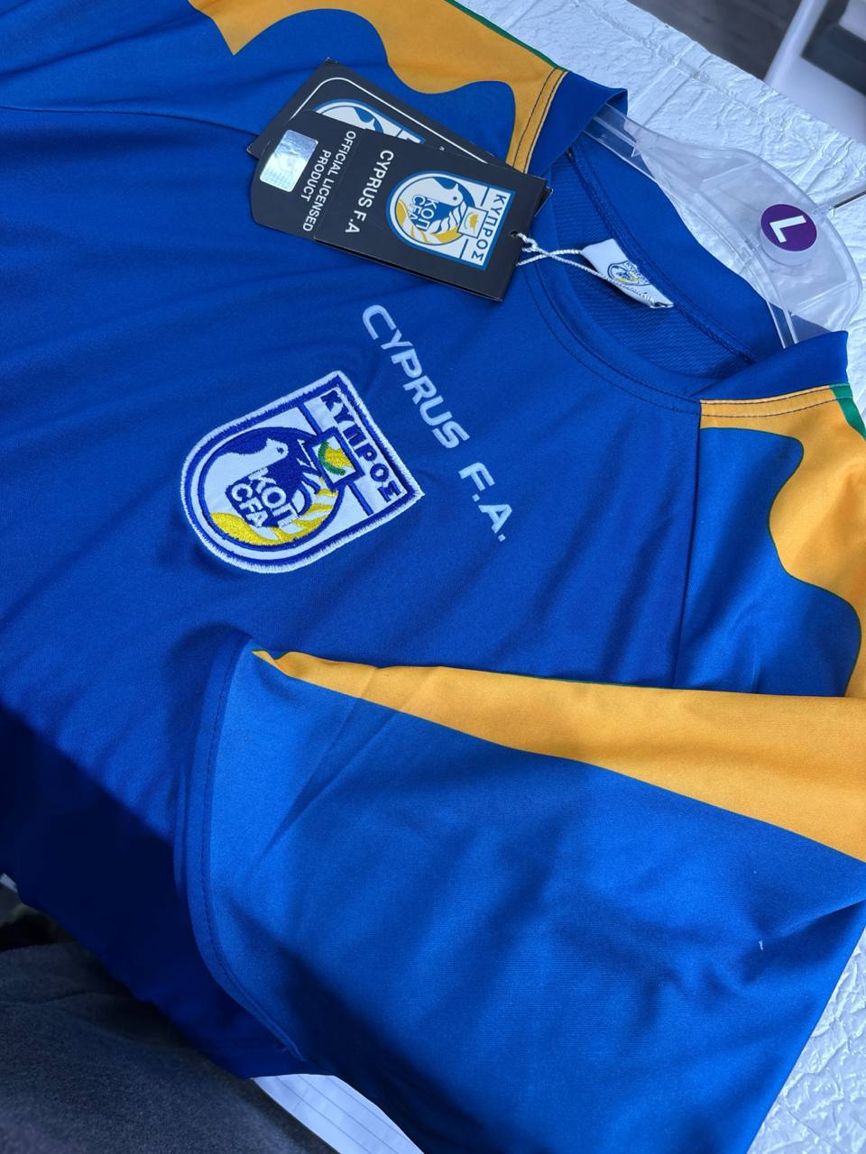 Cyprus Football Association (CFA) National Team Shirt (L)