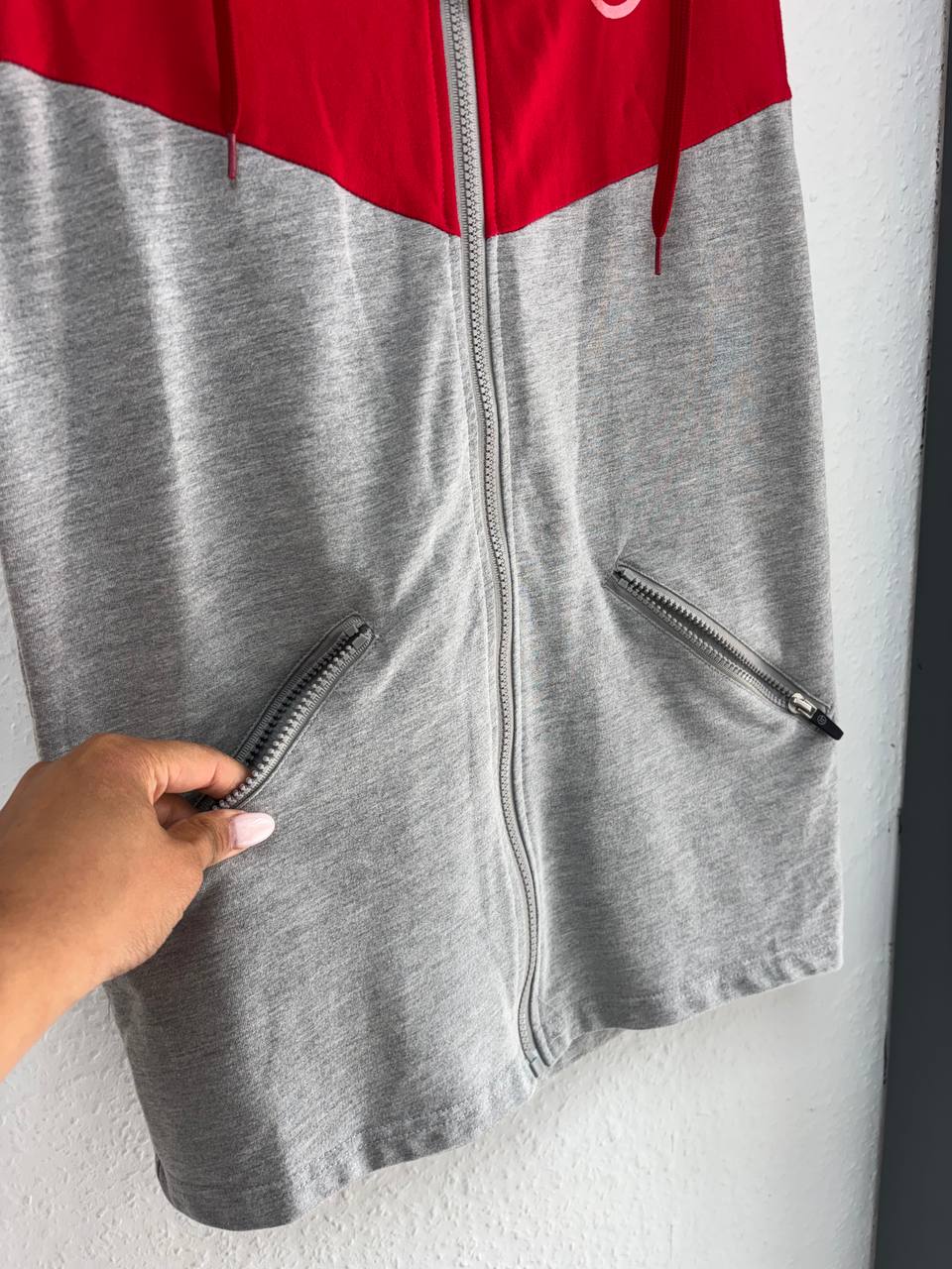 11 Degrees Two-Tone Full-Zip Hooded Vest  (12 - 14 Years)