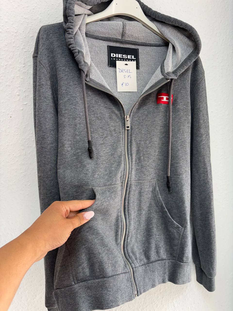 Diesel Lounge Wear Full-Zip Hoodie (XS -S)