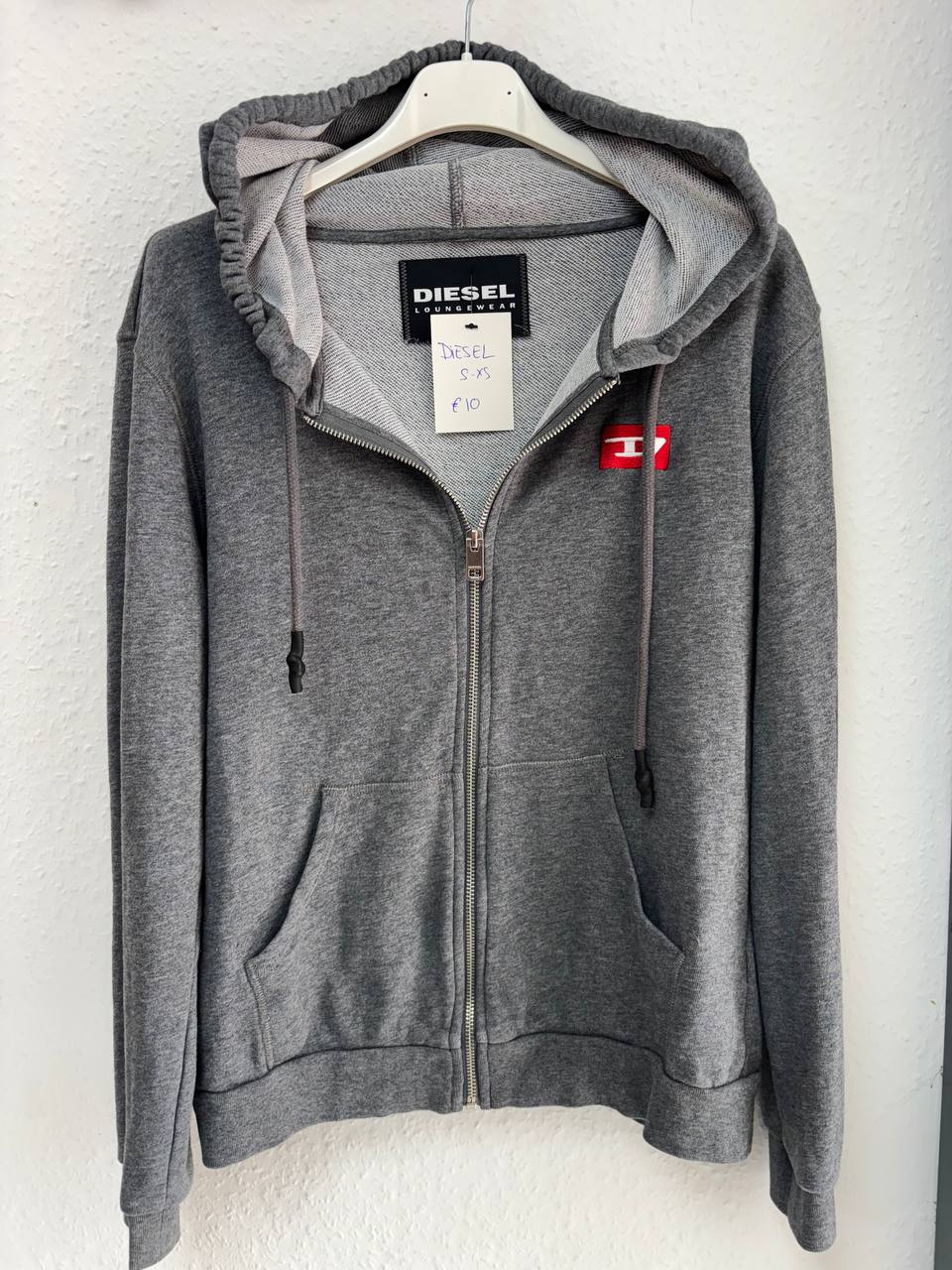 Diesel Lounge Wear Full-Zip Hoodie (XS -S)