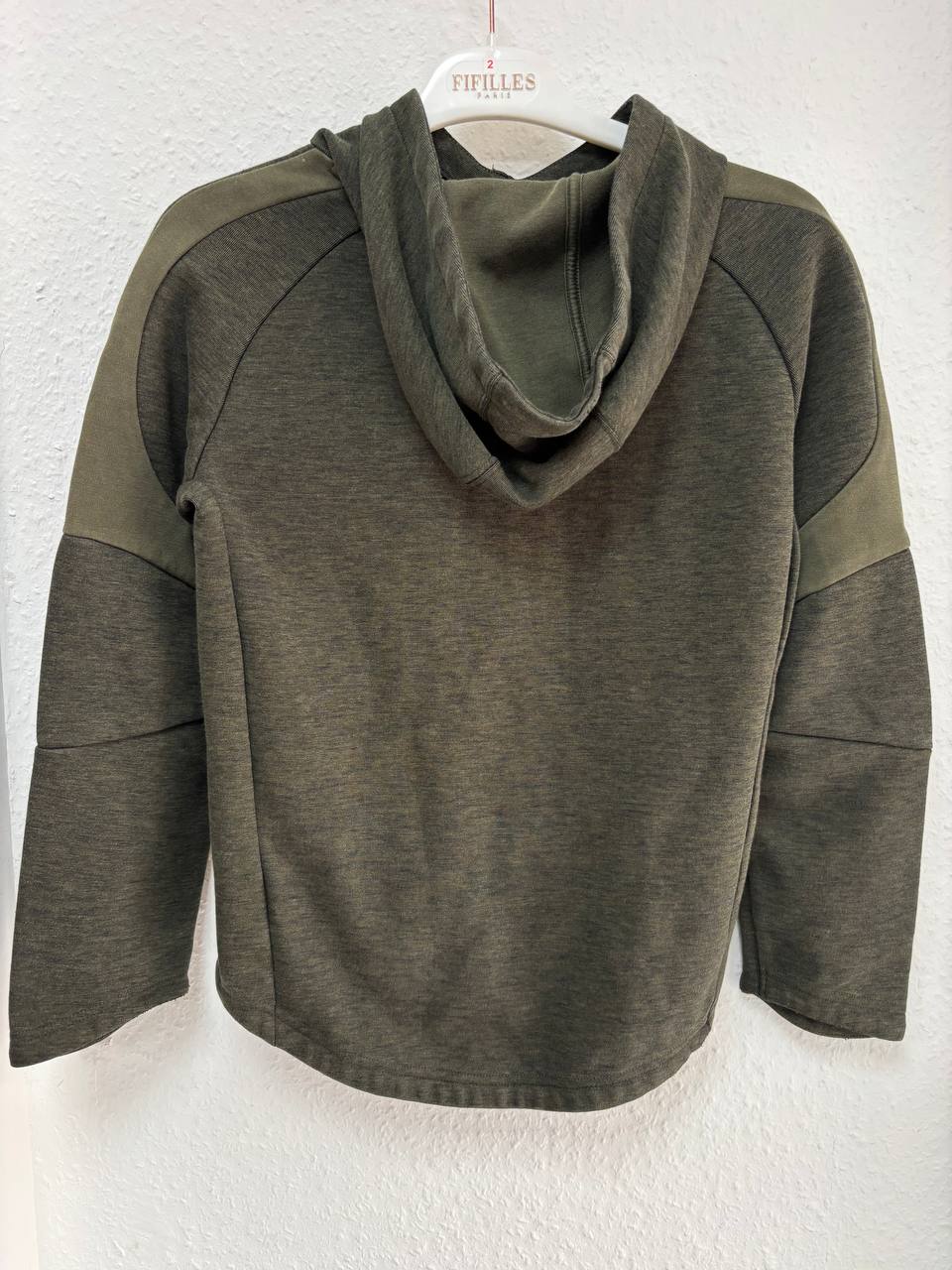 Puma Olive Green Melange Hoodie (10 -11 Years)