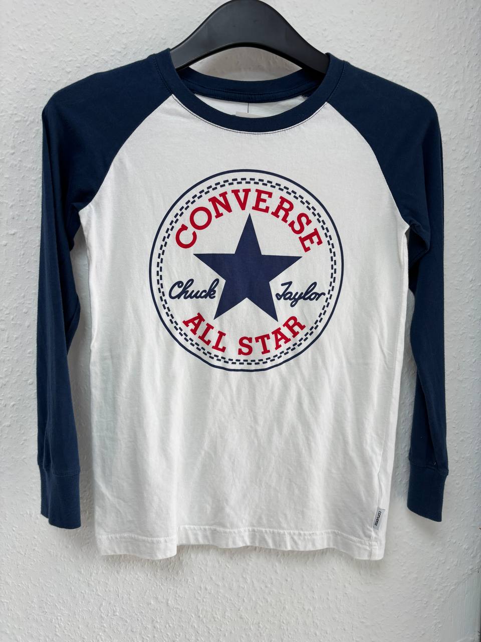 Converse Chuck Taylor All Star Raglan Long Sleeve T-Shirt (11 - 13 Years)