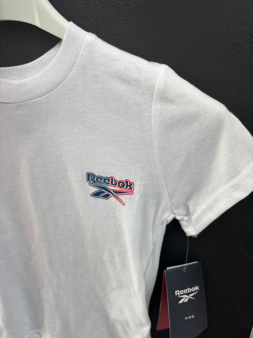 Reebok Kids' White Short Sleeve T-Shirt  (2 - 3 Years)