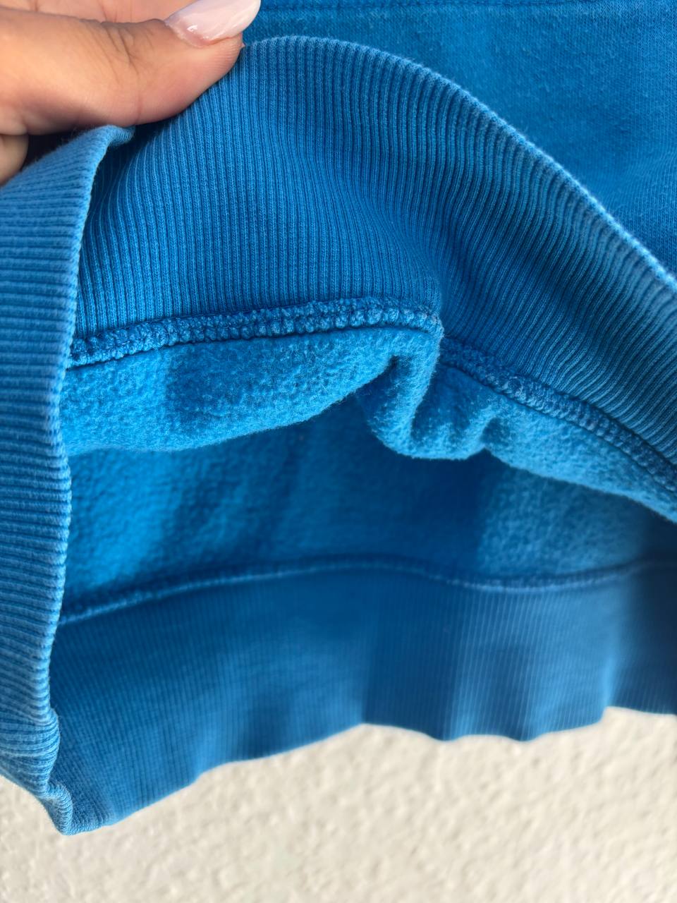 Nike Kids' Blue Pullover Hoodie with Contrast Swoosh  (7 - 9 Years)