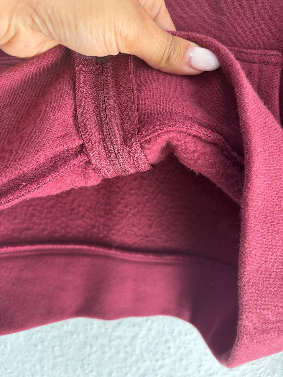 GAP Kids' Burgundy Full-Zip Hoodie (7 - 10 Years)