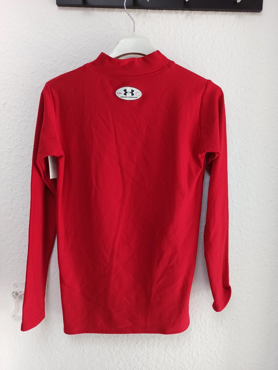 Under Armour Red Mock Neck Base Layer (S - M)