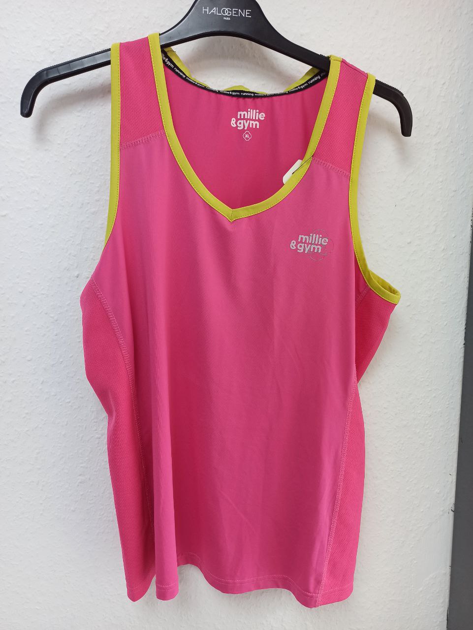 Millie & Gym Pink Active Tank Top (XL)