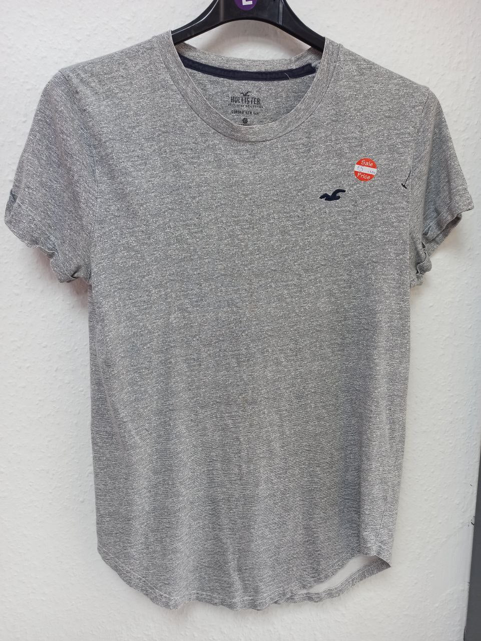 Hollister Striped Crew Neck T-Shirt (M - L)