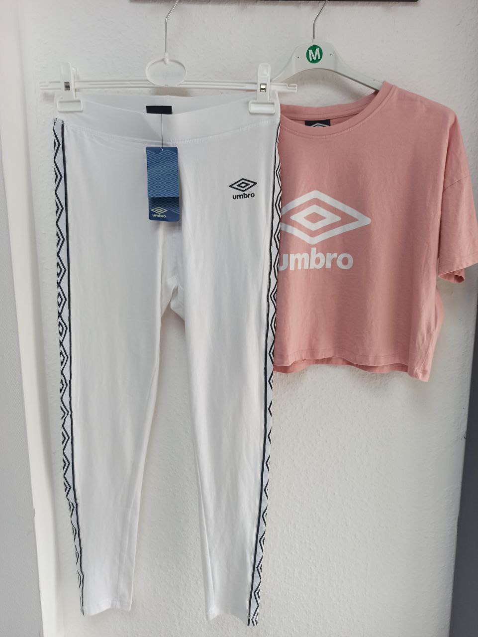 Umbro Co-ord Set: Leggings and Crop Top (M)