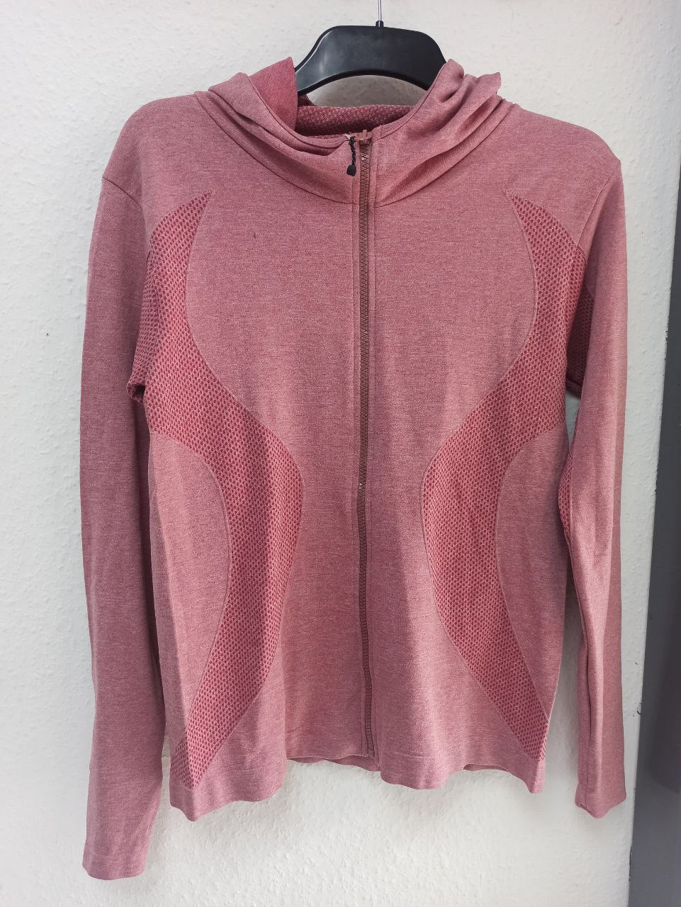 Pink Active Full-Zip Hoodie (L)