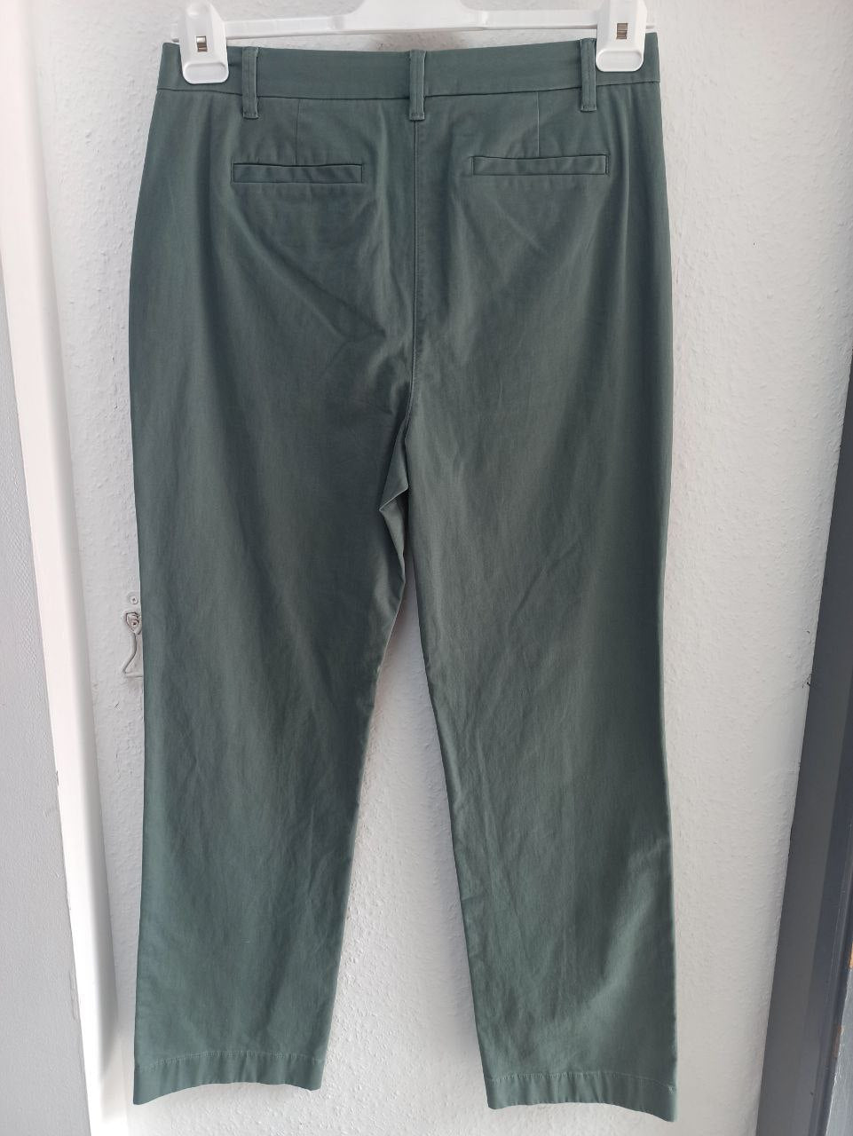 M&S Women's Sage Green Chinos (L) - 14