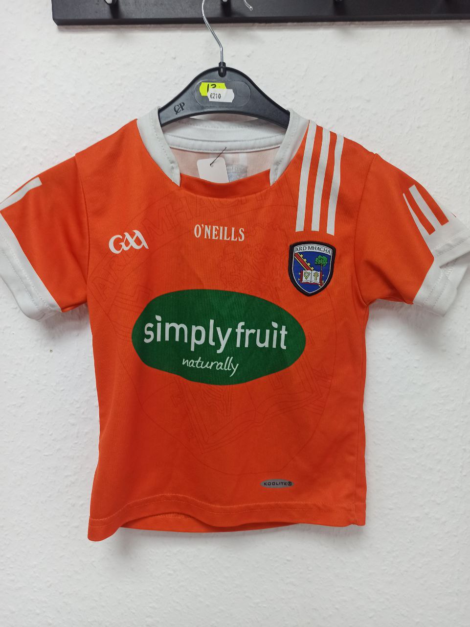 Armagh GAA O'Neills Home Jersey (1 - 2 Years)