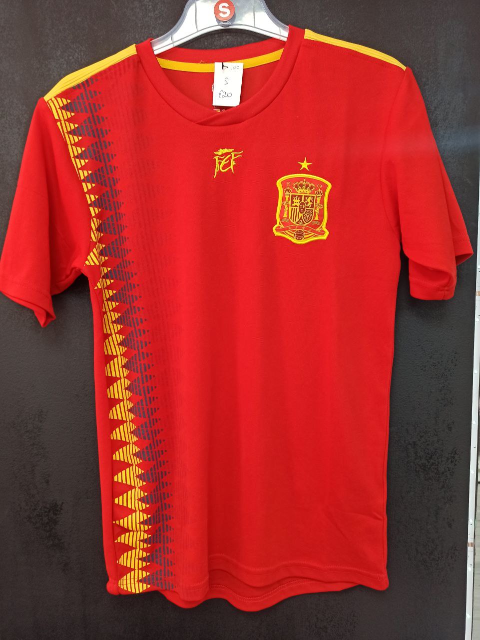Spain National Football Team Home Jersey  (S)