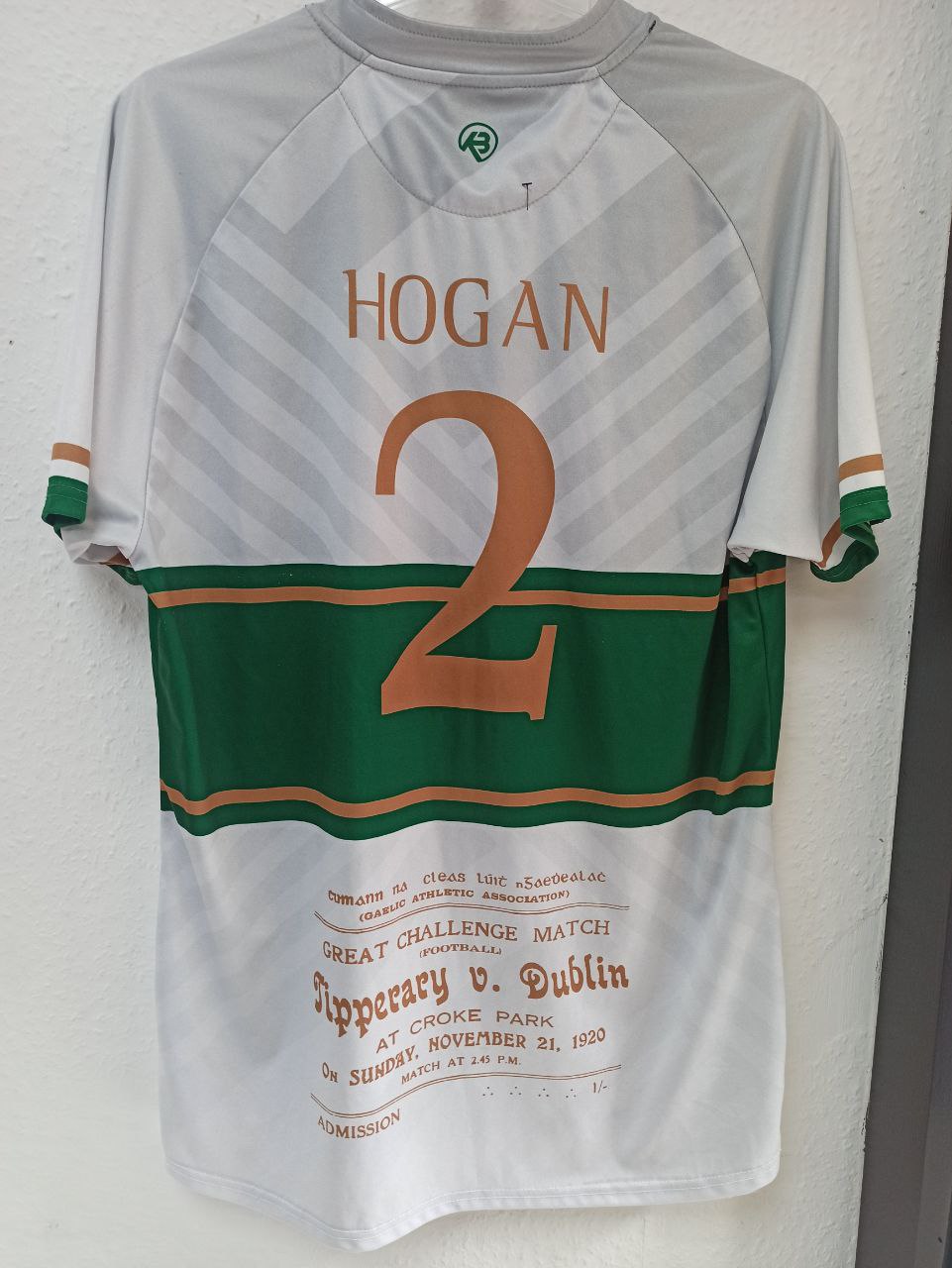 GAA Tipperary Commemorative Jersey - 'Bloody Sunday' November 21st, 1920 (XL)
