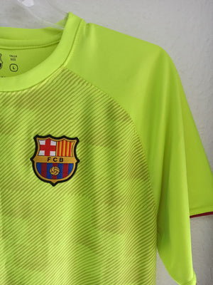FC Barcelona Nike Training Jersey - Neon Yellow/Green (L)