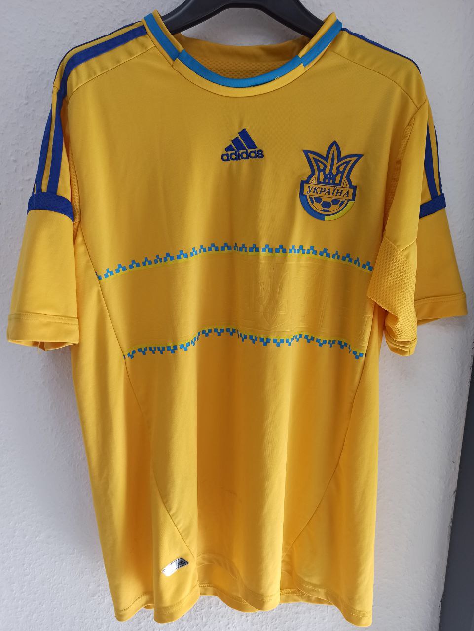 Ukraine National Football Team 2012 Home Kit Jersey (L)