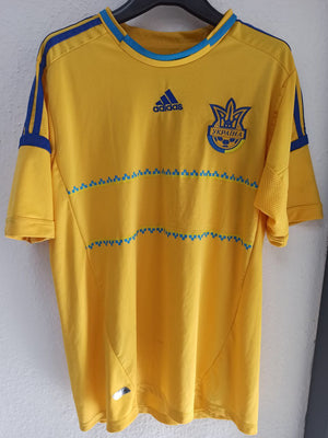 Ukraine National Football Team 2012 Home Kit Jersey (L)