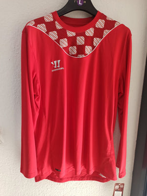 Warrior Red Long-Sleeve Goalkeeper Jersey (L)