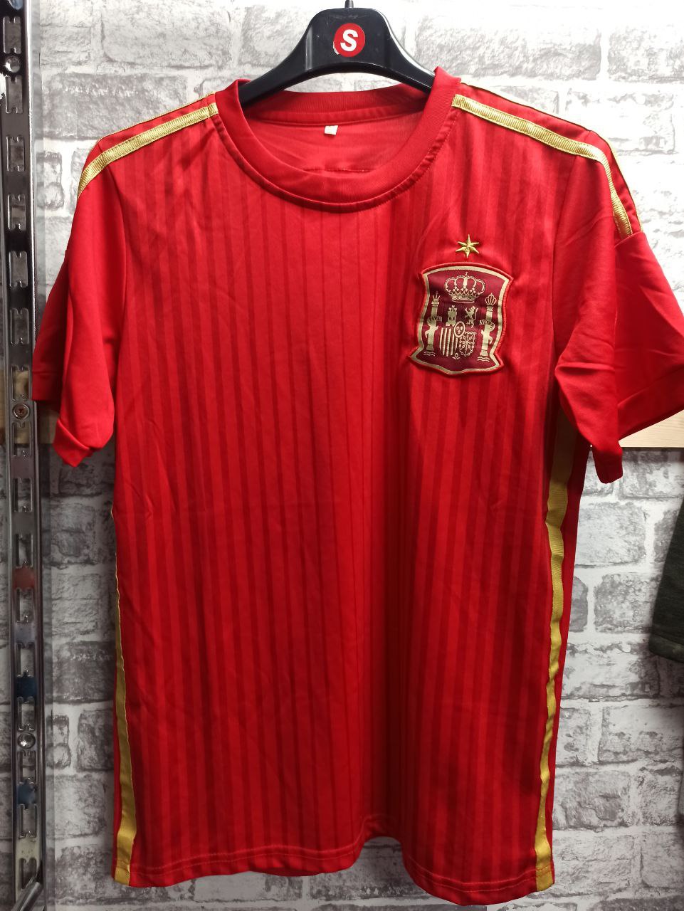 Spain National Team Home Jersey - Vintage Look (S)