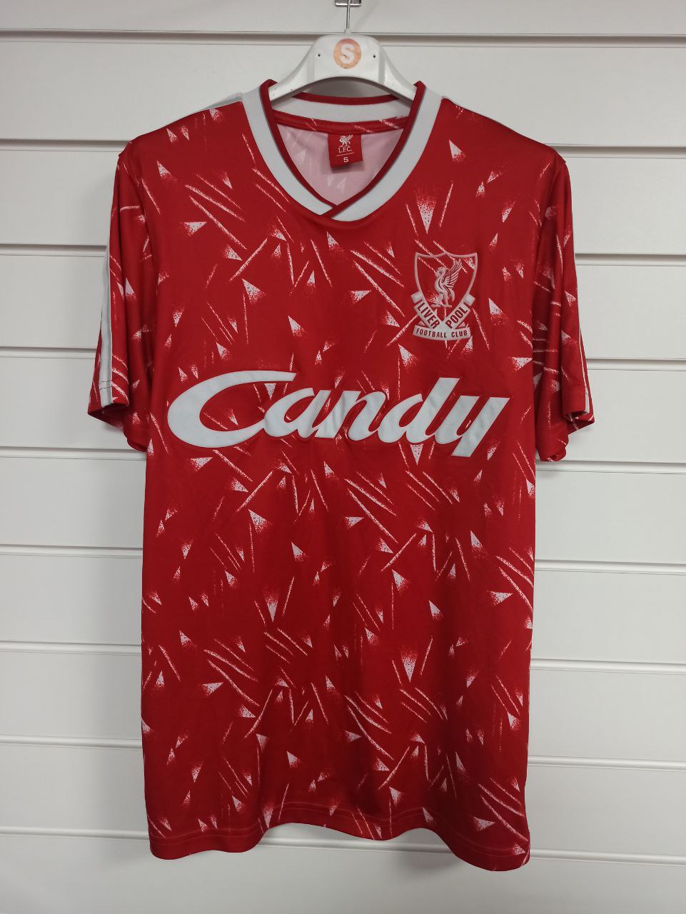 Liverpool FC Vintage Home Jersey - "Candy" Sponsor (S)