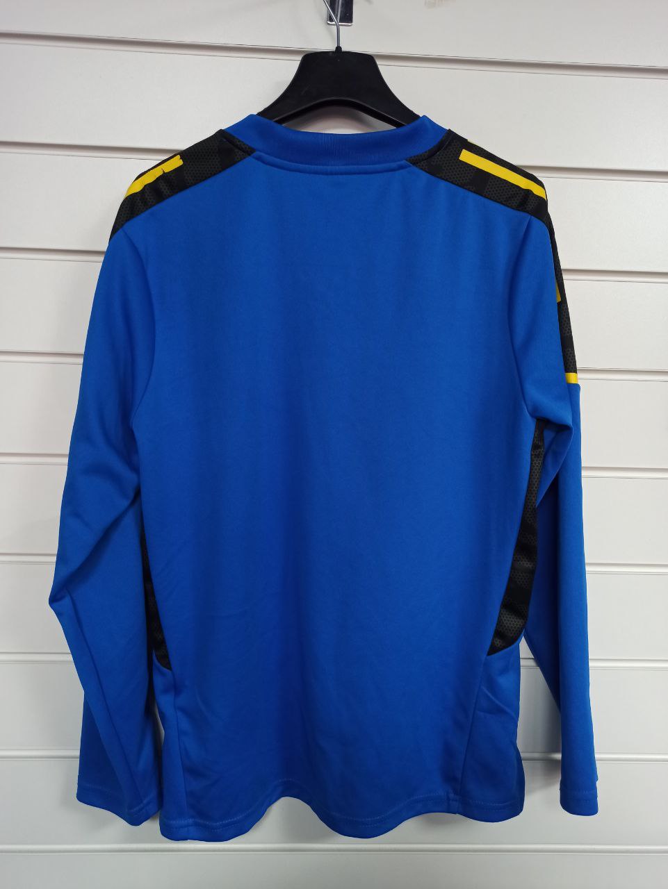 Manchester United Blue Training Top - Long Sleeve Quarter Zip (S)