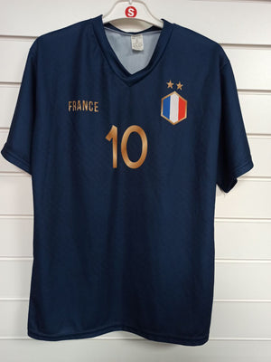 France National Team Home Jersey - Kylian Mbappé #10 (S)