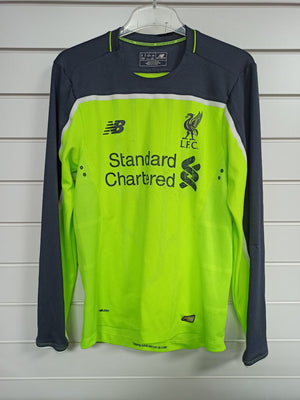 Liverpool FC 2017/18 Long Sleeve Away/Third Jersey (M)
