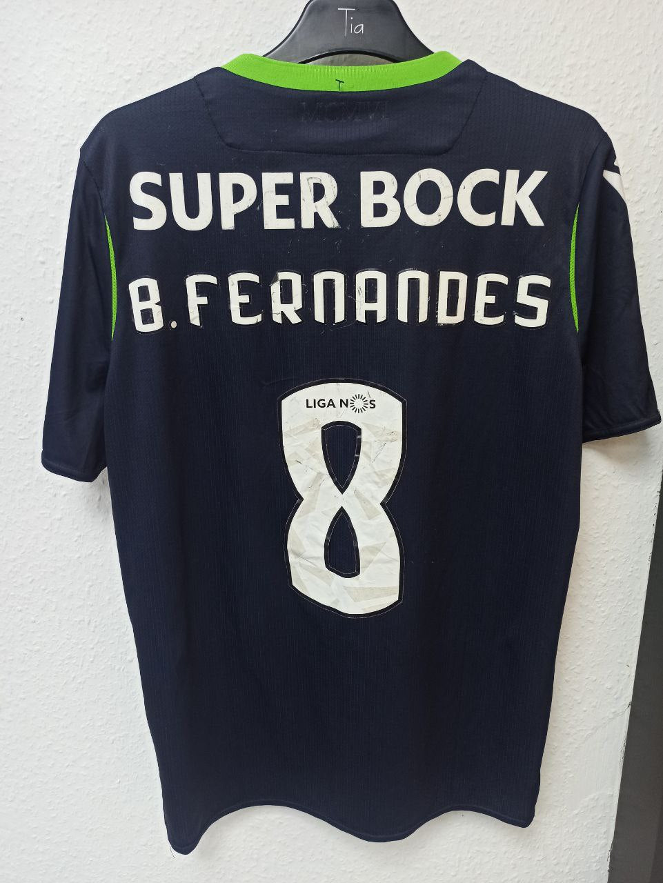 Sporting CP Home Jersey - Bruno Fernandes #8 (M - L)