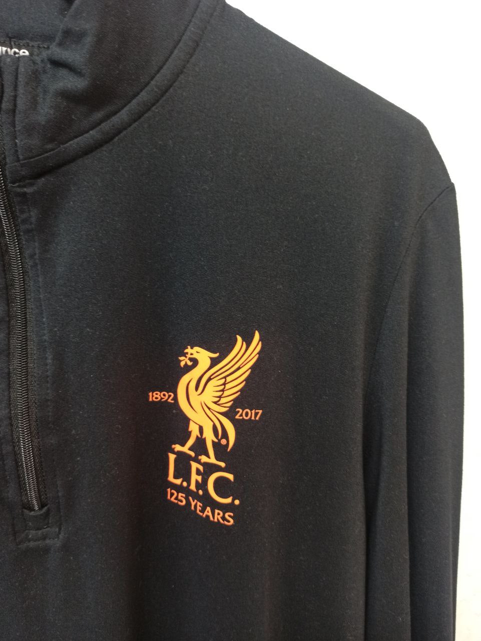 Liverpool FC 125th Anniversary Black Long Sleeve Training Top (M)