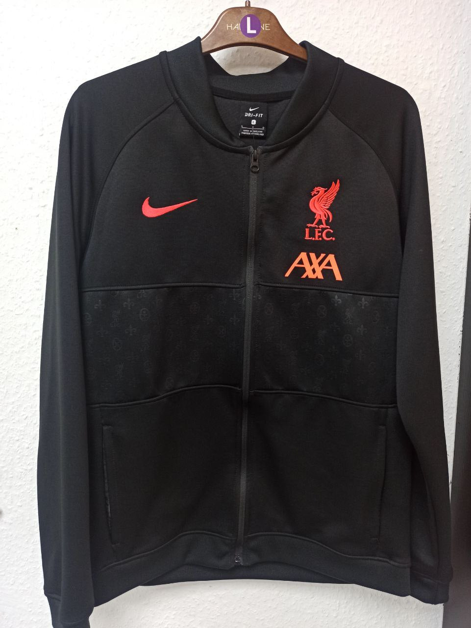 Liverpool FC Black Full-Zip Track Jacket (L)