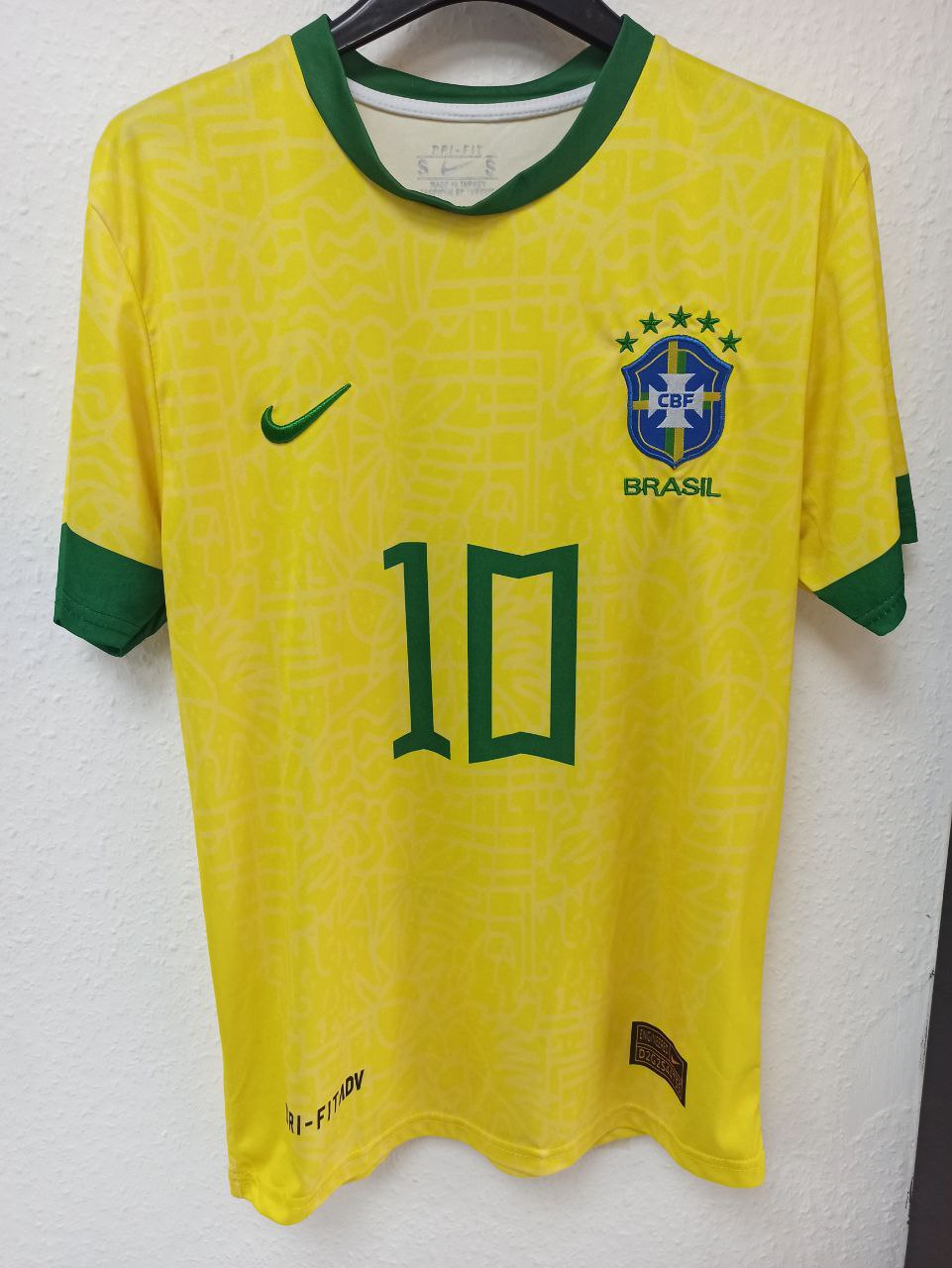 Brazil National Team Home Jersey - Neymar Jr. #10 (S)