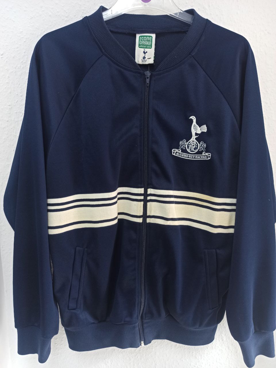 Vintage Tottenham Hotspur Tracksuit Jacket SCOPE Sportswear (L)