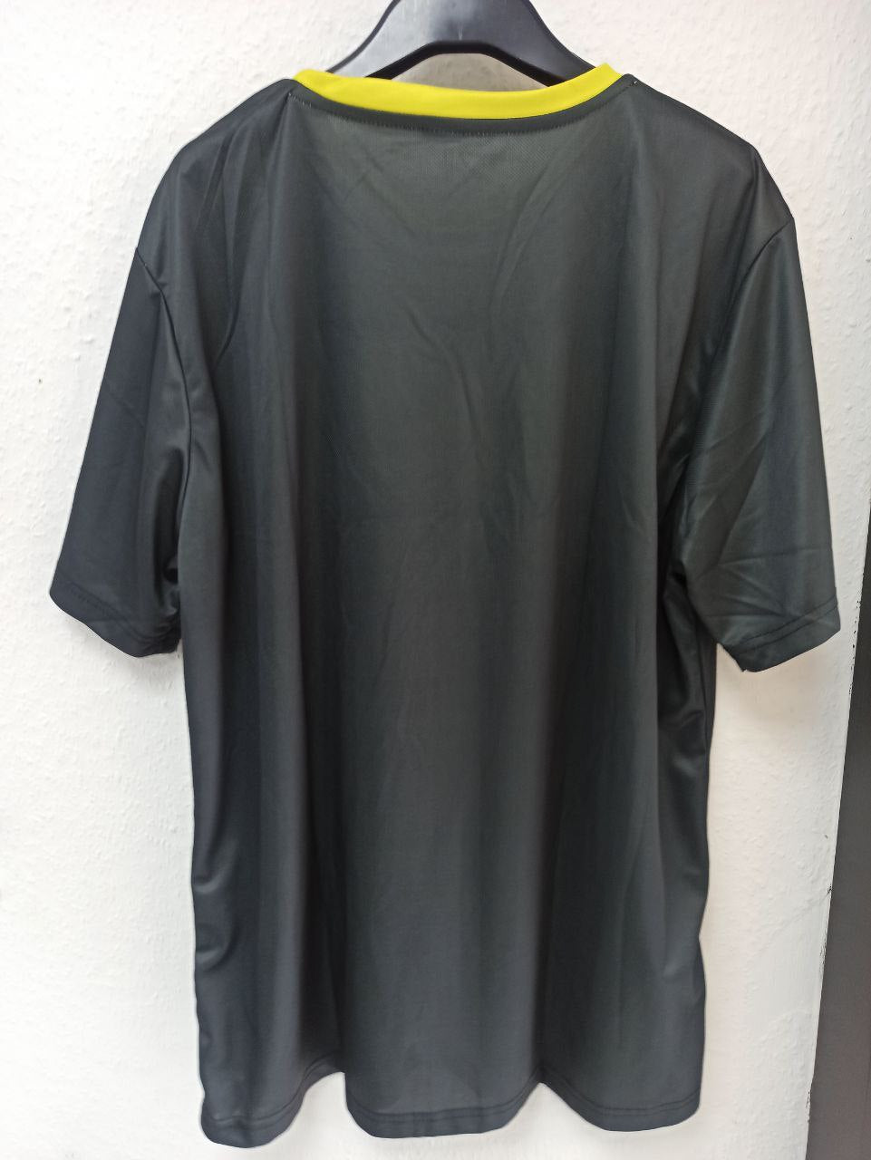 Brazil Football Fan T-Shirt Black Rio de Janeiro (XL)