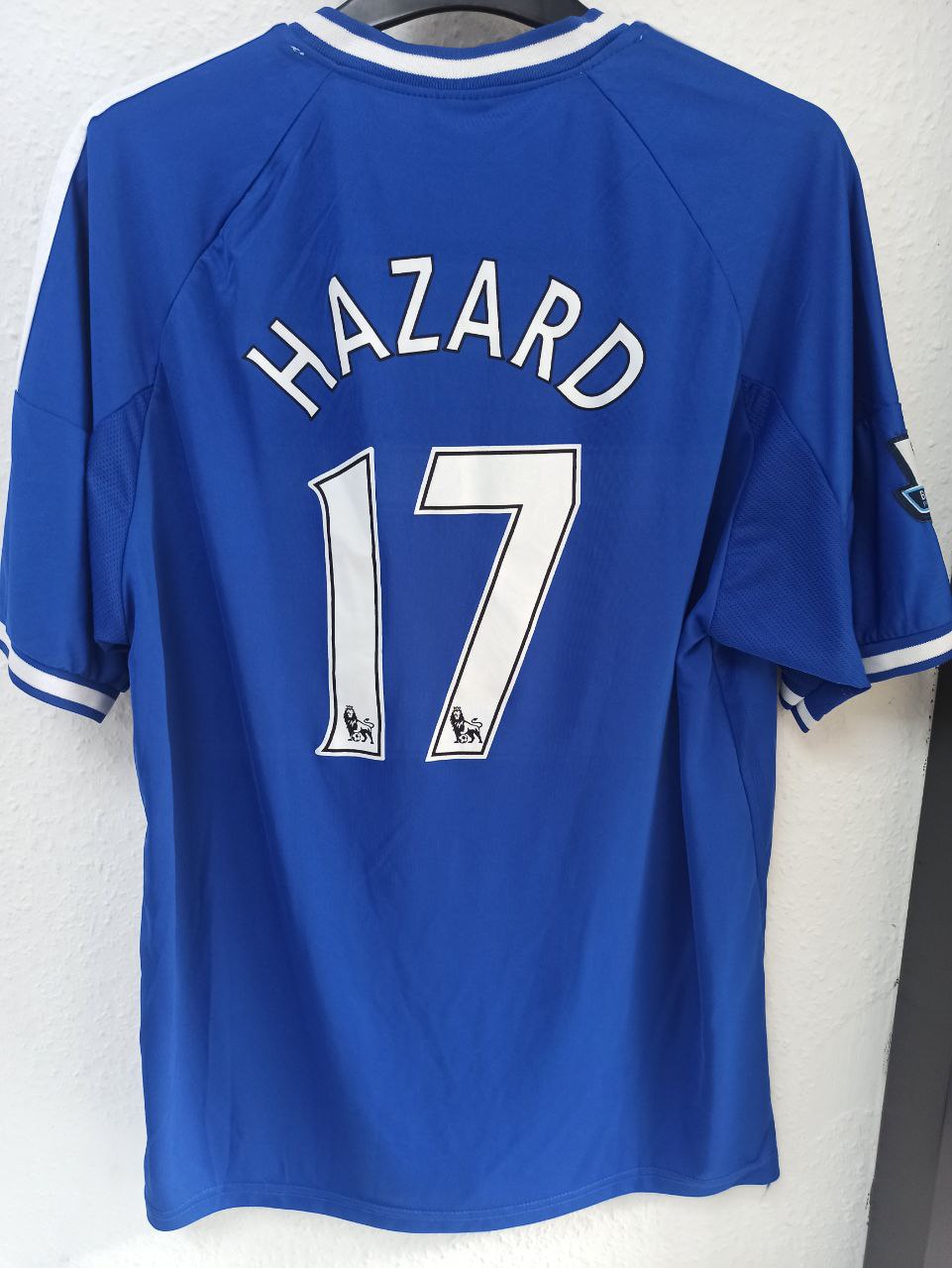 Chelsea Home Football Jersey Adidas 2010-2011 Hazard #17 (XL)