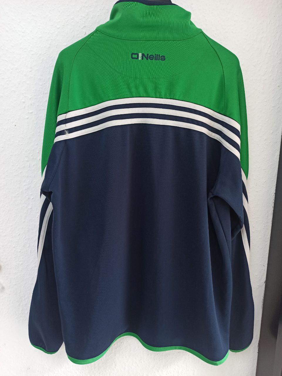 St. Patrick's GAA Half-Zip Training Top - Green & Navy (L)