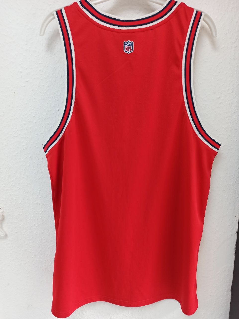New England Patriots NFL Throwback Jersey - Red (L)