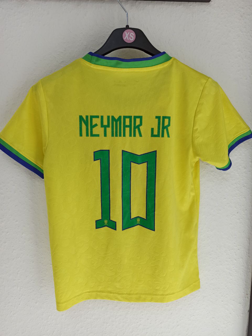 Neymar Jr Brazil National Team Jersey - Yellow #10 (5 - 6 Years)