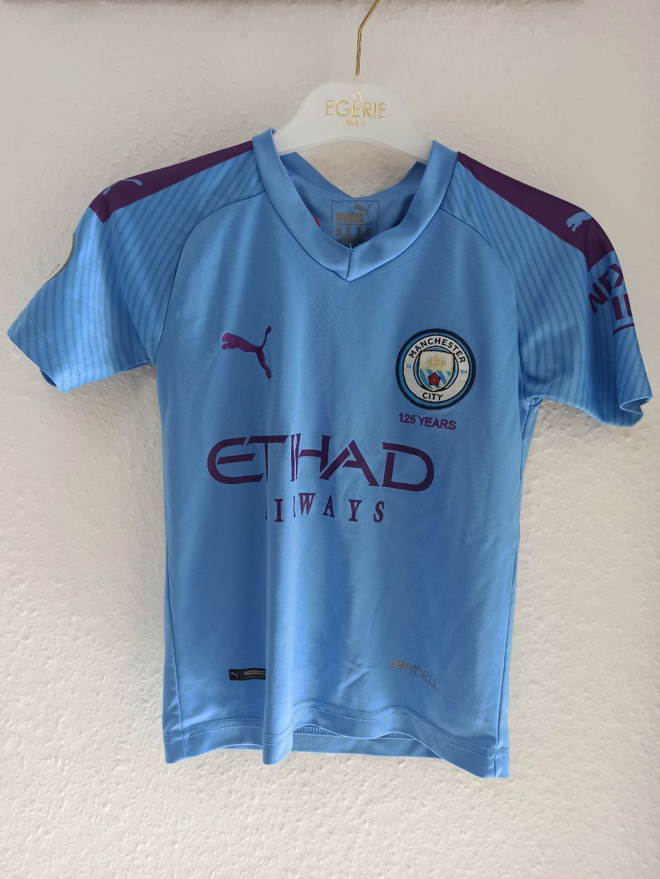 Manchester City Home Kit De Bruyne #17 2019/20 (4 - 5 Years)