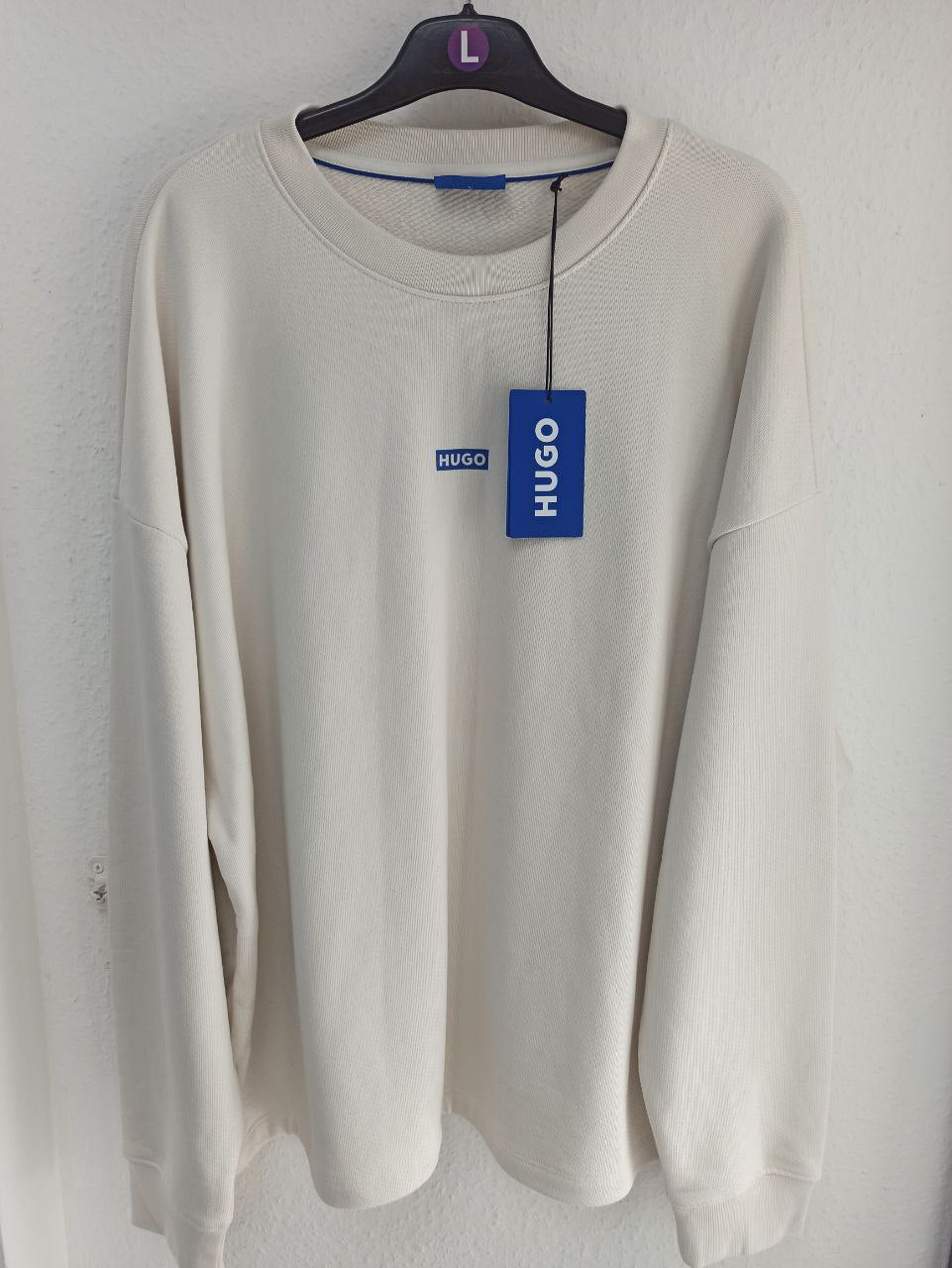 HUGO Men's Reverse Logo Sweatshirt  (L)